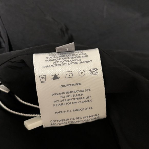 Cottweiler BNWT Erosion Puffa Black Bomber Jacket M-L - Picture 13 of 16